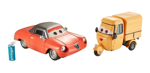 Cars Disney Pixar Shawn Krash & Sal Machiani Die-cast Mattel