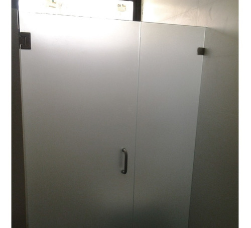 Cancel De Baño Vidrio Templado De 10mm, Modelo Abatible 1 M