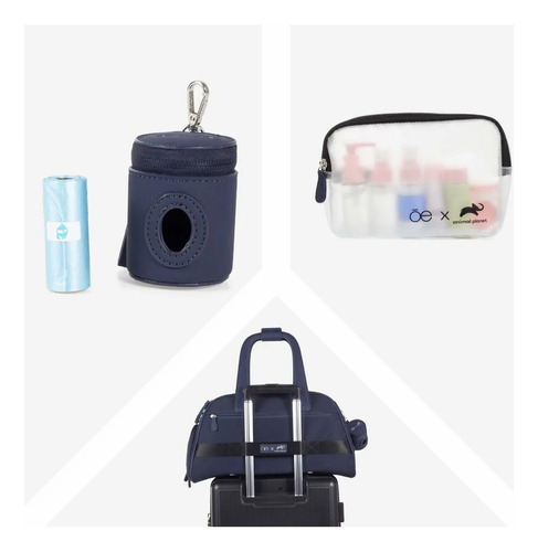 Duffle Bag Cloe X Animal Planet Con Apertura Para Mascota