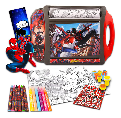 Marvel Spiderman - Juego De Escritorio Artistico - Paquete D