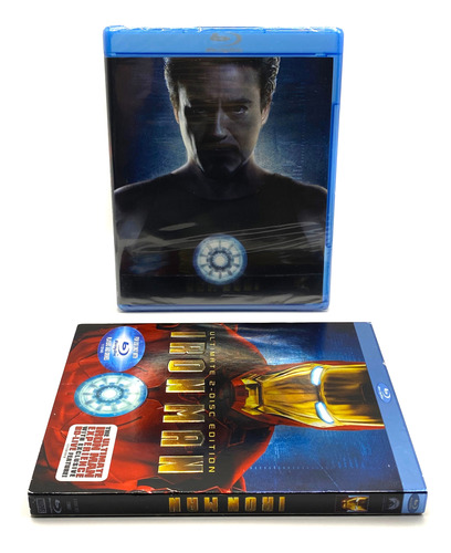 Blu-ray Iron Man ( Ultimate 2 Disc Edition) - Nuevo Sellado