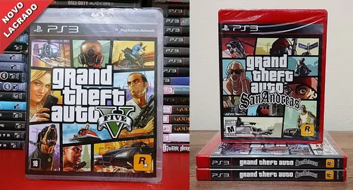 Gta San Andreas Ps3 Lacrado de Fábrica!