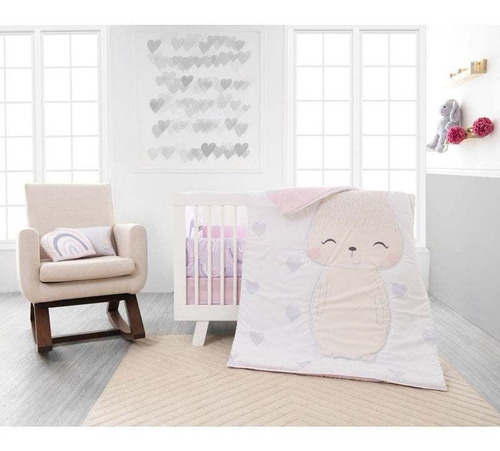 Set De Edredón Cama, Cuna Y Corral, 6 Pzas. Varios Diseños. Hello Baby