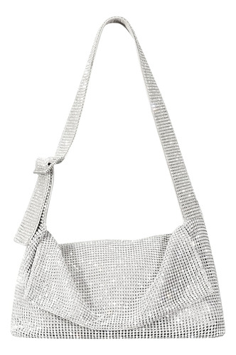 Alolbag Bolso De Hombro Con Diamantes De Imitación Para Muje