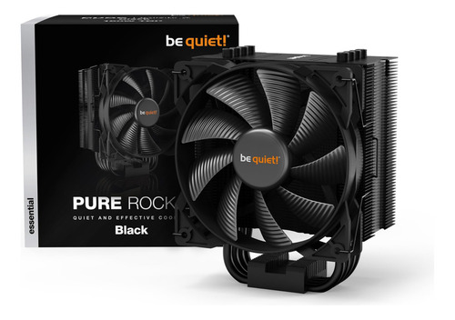 Be Quiet! Pure Rock 2 Black (bk007), 150w Tdp, Enfriador De Cpu, Intel-1700/1200/2066/1150/1151/1155/2011(-3) Square Ilm, Amd-am4