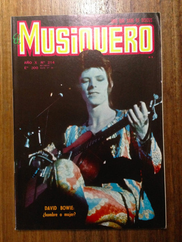 Revista El Musiquero Nº 214 -  David Bowie