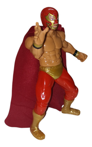 Muñeco De Lucha Libre Mexicana - Canek - Accesorio Incluido