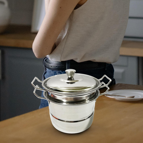 Frying Pan And Soup Pot Multipurpose Easy Argent Soup Pot