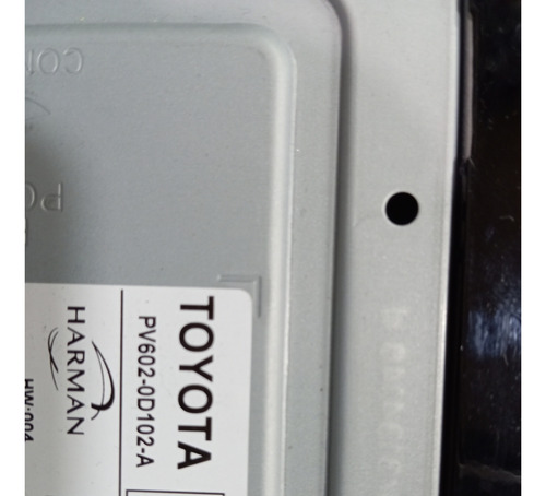 Estereo Original Toyota Etios Yaris Hilux Wiifi Bluetooth (Usado)