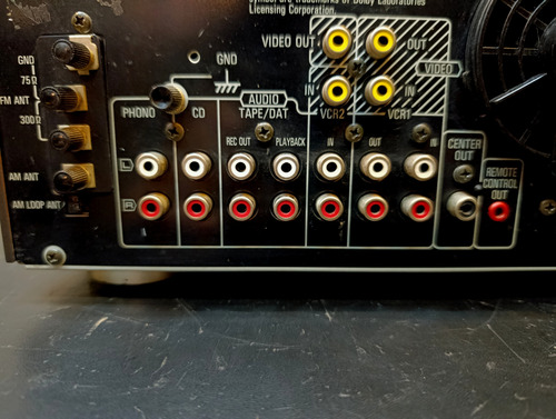 Sintoamplificador Technics Sa-gx505 Con Ecualizador Hbaudio Negro (Usado)