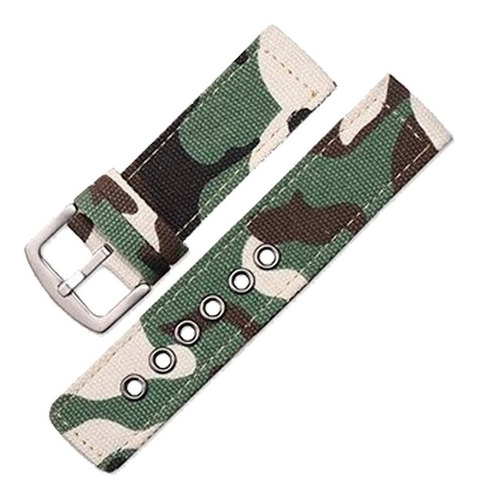 Correa D Canvas Militar Para Smartwatch Michael Kors Grayson