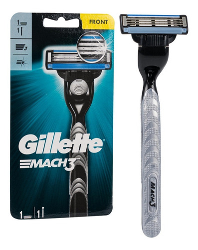 Afeitadora Gillette Mach 3 La Mas Usada En El Mundo Excelent