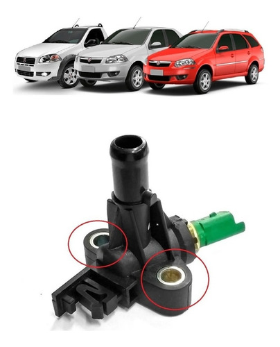 Sensor De Temperatura Fiat Siena Palio Uno Fire Strada Todos