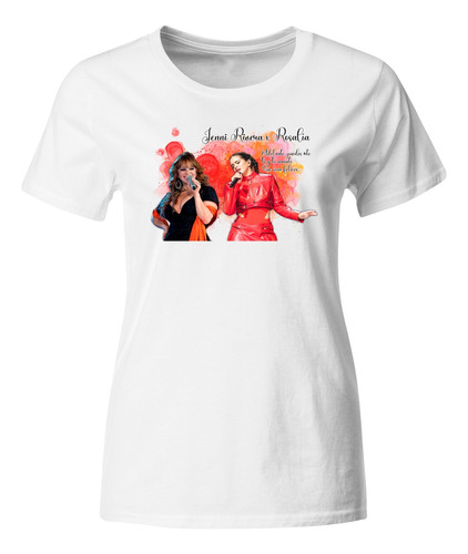 Playera Individual Lk556 Meme Jenni Rivera X Rosalia Famosos