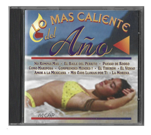 Lo Más Caliente Del Año Cumbia Pop Año 1997 Cd México Bailar (Usado)