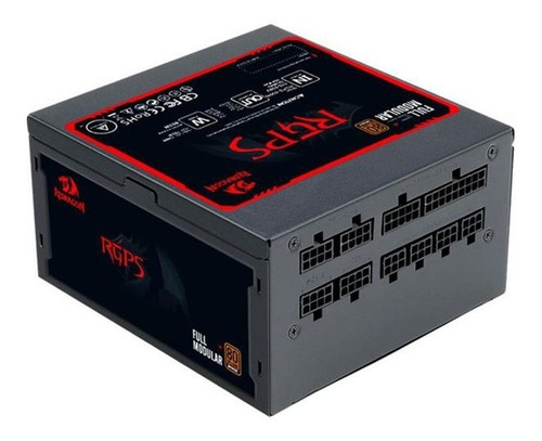 Fuente Redragon 850w Gc-ps010 Full Modular 80 Plus Gold