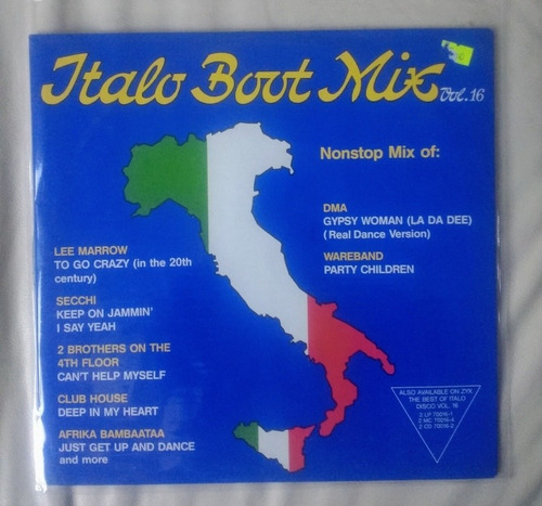 Italo Boot Mix Vol 16 Lee Marrow 2 Brothers Secchi