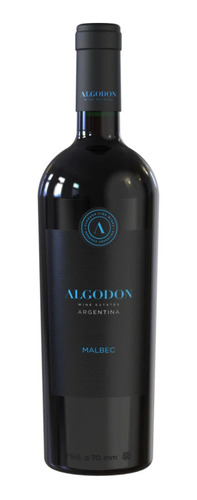 Vino Algodon Black Label Malbec 750ml.