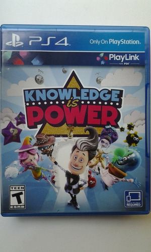 Ps4 Knowledge Is Power Playlink $595 Disco Used Mikegamesmx
