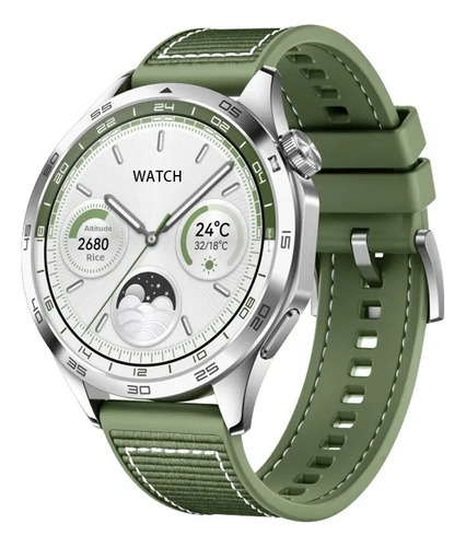 Reloj Inteligente Watch4 Gt4 - Redondo Negro Exitoso