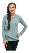 Comprar Remera Para Amamantar Lactancia Embarazo Corte Diagonal