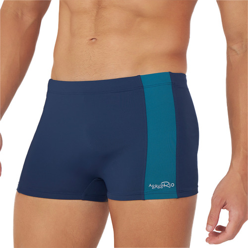 Sunga Boxer Lateral Alta Adulto Com Vivo Masculino Acqua Rio