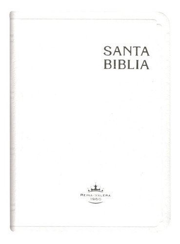 Imagen 2 de 5 de Biblia Rvr-1960 Chica Imitación Piel Blanca (para Boda)
