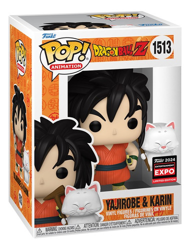 Funko Pop Yajirobe & Karin #1513 Entert Expo 2024 Dragonball