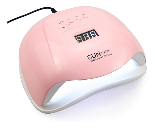 Lámpara De Uñas/luz 120w Led/uv Mano Regalo