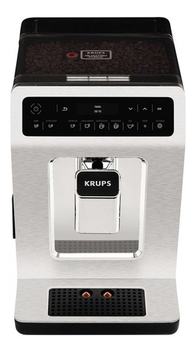 Cafeteira Krups Quattro Force EA89 super automática branca e preta expresso 110V