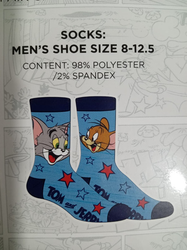 Boxer Y Calcetines Tom And Jerry Combo Hombre Talla L