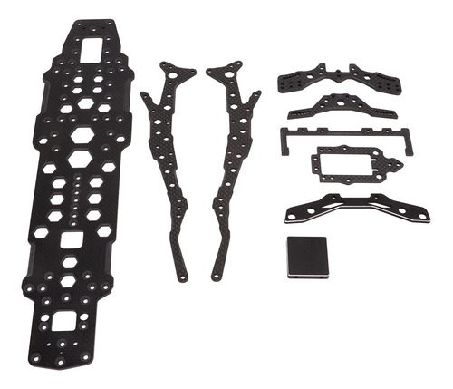 Kit De Chasis De Coche Rc Drift Racing, Fibra De Carbono Y A