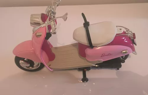 Moto de controle remoto barbie moto glamour candide