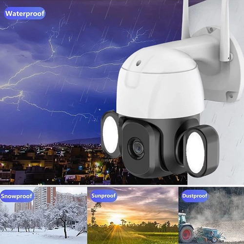Cámara De Seguridad Wifi Para Hogar Comercio 2 Años Garantia