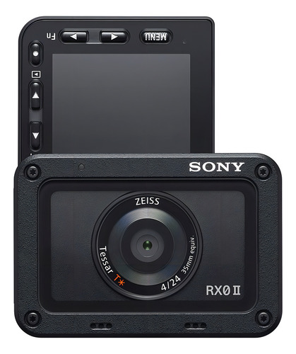 Sony Rx0 2 Camera Digital 4k 15.3mp Waterproof / Shockproof Cor Preto