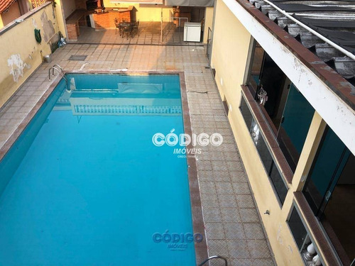Imagem 14 de 30 de Sobrado Com 4 Dorms Sendo 2 Suites, 4 Vagas Piscina, Guarulhos/sp - So0320