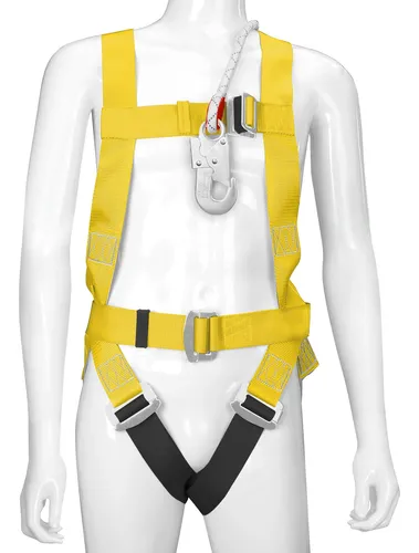 comprar Arnés De Seguridad Con 4 Puntos De Ajuste Amarillo\u002Fnegro Cmt