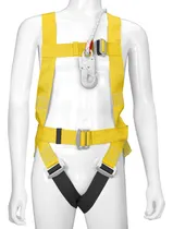 Comprar Arnés De Seguridad Con 4 Puntos De Ajuste Amarillo\u002Fnegro Cmt