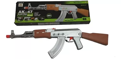 Brinquedo Arma Fuzil Ak-47 Arminha Som Luzes Movimento, Magalu Empresas