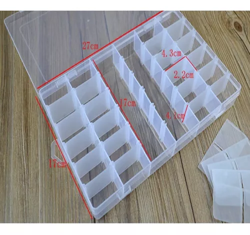 Caja Plástica 36 Compartimentos