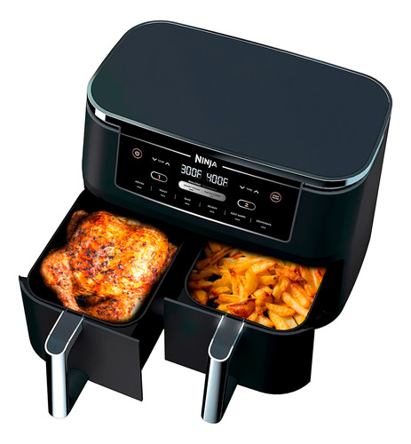 Freidora De Aire Ninja Foodi 10 Qt 6 En 1 Con 2 Canastas Xl (Reacondicionado)