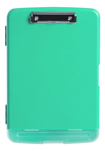 Organizador De Documentos Elegante Con Compartimento Verde