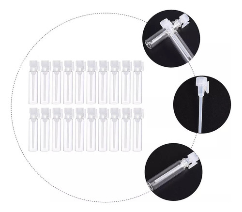 New Frascos De Vidrio Rellenables For Muestras De Perfume,