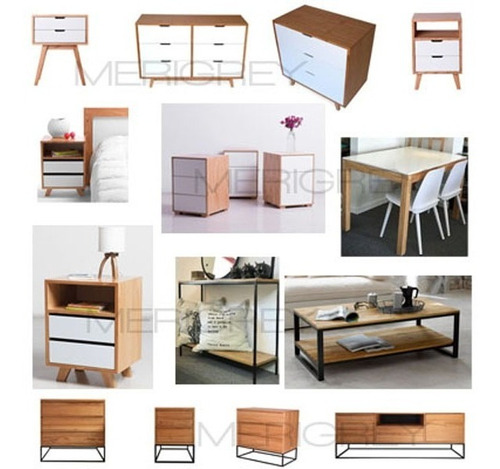 Mesa Comedor Simil Marmol Carrara Patas Hierro Industrial