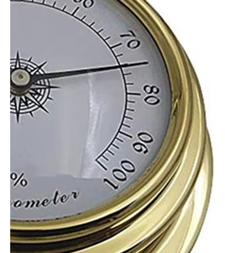 Reloj Barómetro Para Barco, Termómetro, Higrómetro, Clima, 4