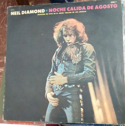 Neil Diamond/ Noche Cálida De Agosto/ Doble- 1973