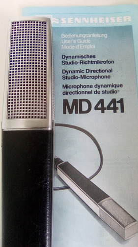 Microfone Md 441-u Sennheiser Ultima Peça Mega Oferta