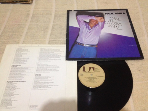 Paul Anka Music Man Disco De Vinil Original Importado Usa 