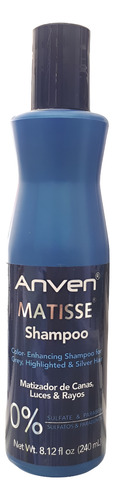 Anven Shampoo Matizador 240 Ml. Matisse Libre De Sulfato