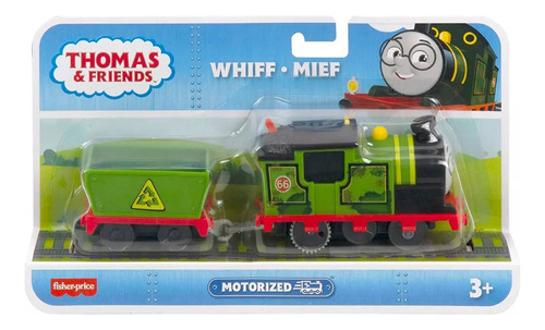 Thomas And Friends Modelo Whiff Mief Motorizado Fisher Price Color Verde Personaje Whiff / Mief